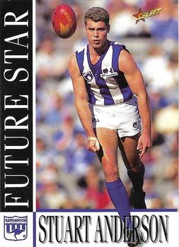 1996 Select AFL #217 Stuart Anderson Front